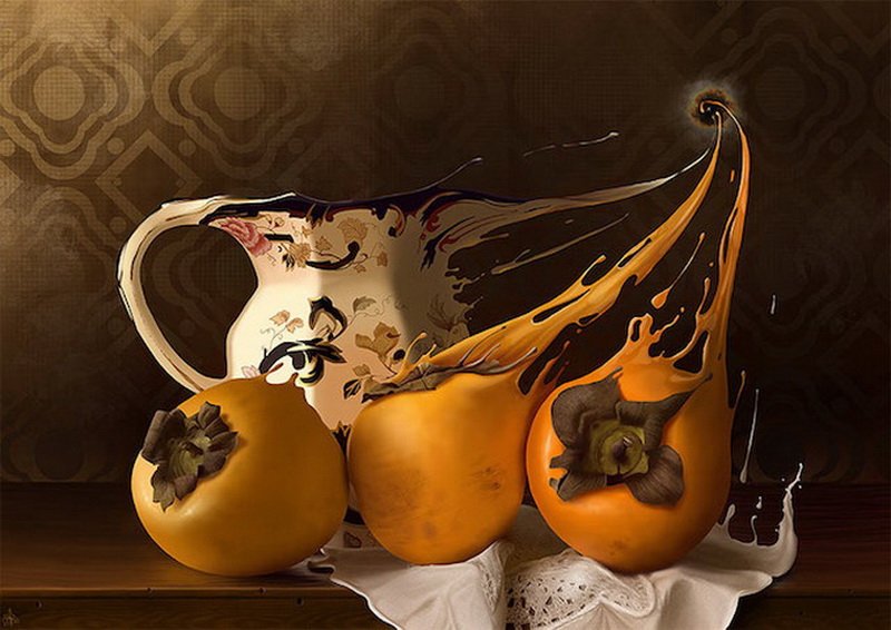 "Картинная галерея" Day.Az: Гиперрелизм, созданный на iPad - ФОТО