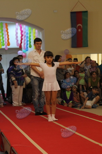 Будущие победители. Один день в Бакинской школе гимнастики - РЕПОРТАЖ - ФОТО