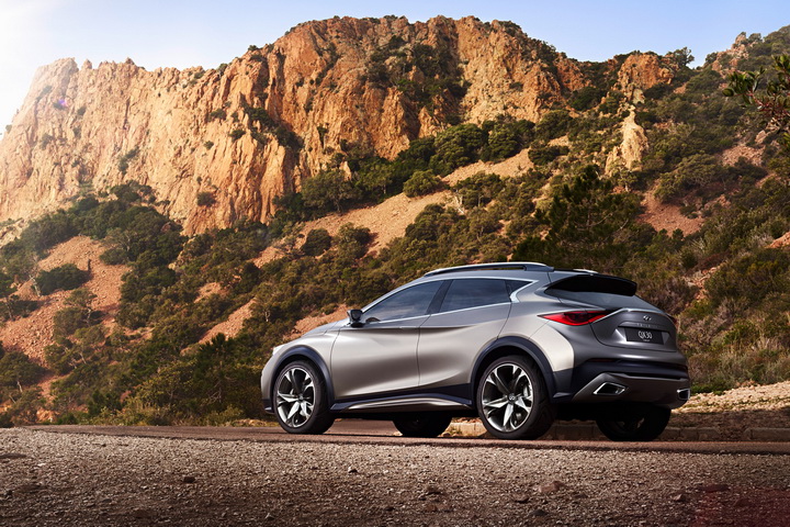 Небольшой кроссовер Infiniti покажут в ноябре - ФОТО