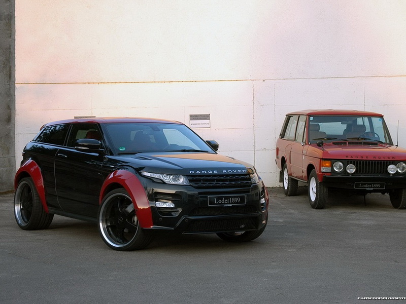 Range Rover Evoque получил экстремальную "обувь" - ФОТОСЕССИЯ