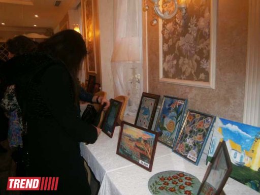 В Баку представили работы "солнечных детей" – ФОТО