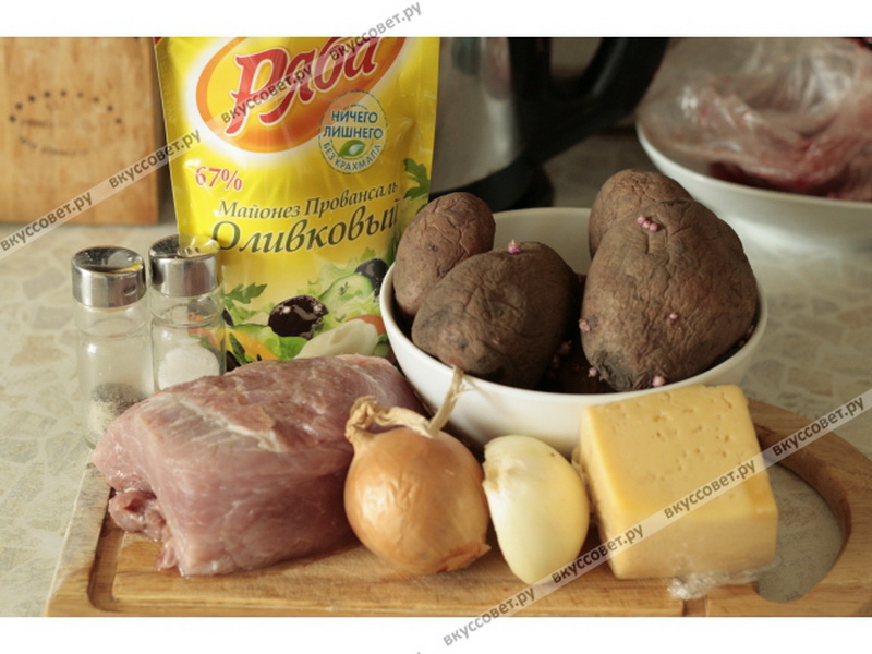 Мясо по-французски - Пошаговый рецепт - ФОТО