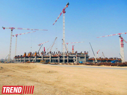 Названы сроки завершения строительства Олимпийского стадиона в Баку - ФОТО