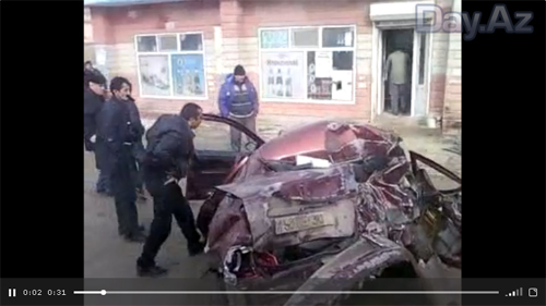 В Баку произошло страшное ДТП - ВИДЕО