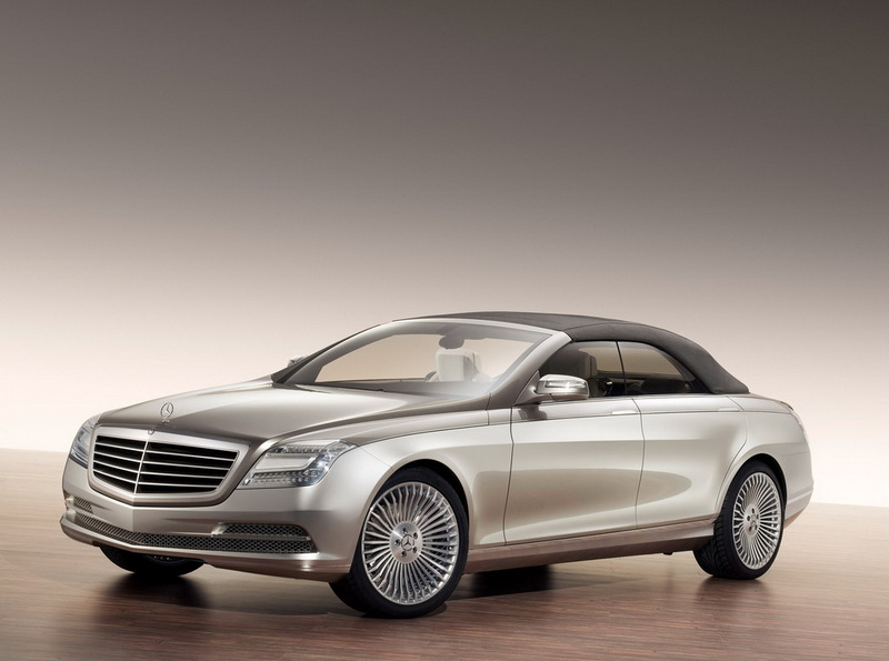 Mercedes-Benz S-класса может стать кабриолетом - ФОТОСЕССИЯ