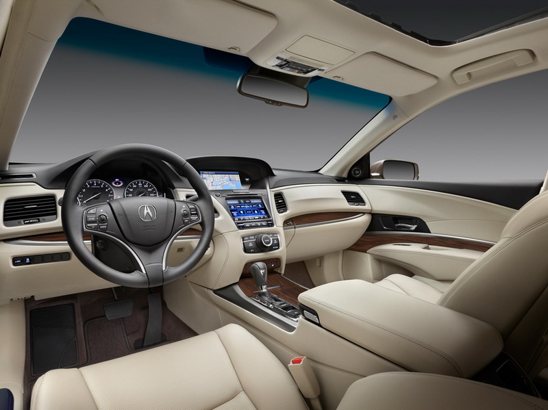 Серийный флагман Acura RLX представлен в Лос-Анджелесе - ФОТОСЕССИЯ