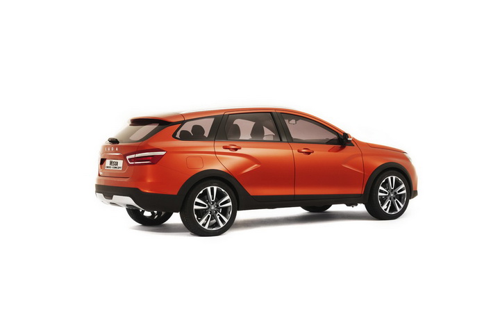 Вседорожная Lada Vesta Cross Concept получила 320 уникальных деталей - ФОТО