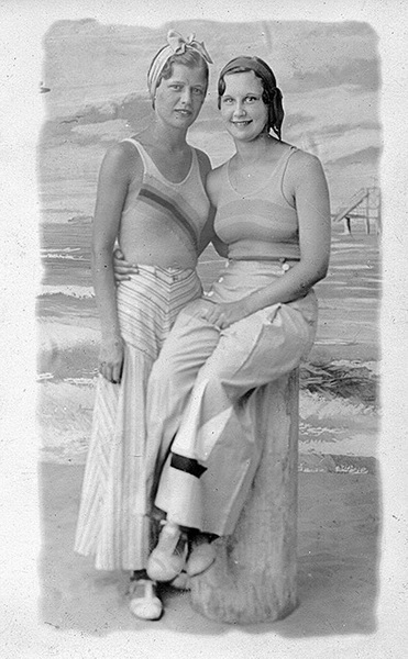 Пляжная мода 20-30-х годов XX века - ФОТОСЕССИЯ