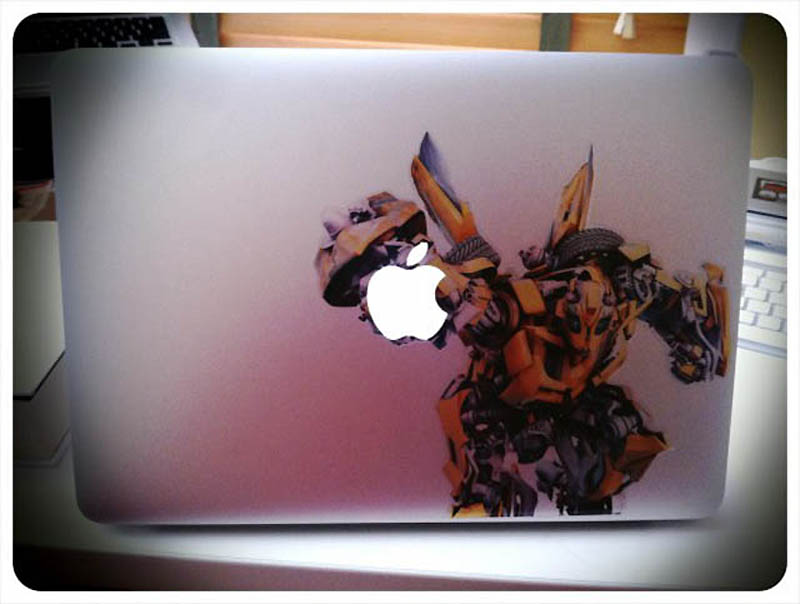 50 креативных наклеек на MacBook - ФОТОСЕССИЯ