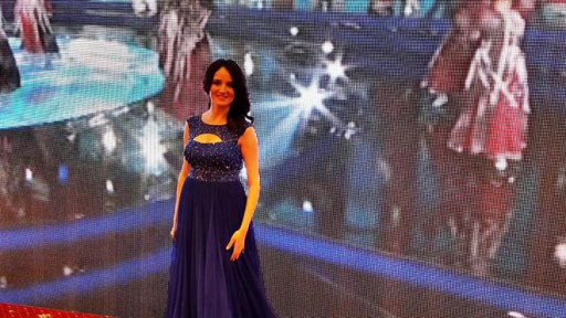 Азербайджанская вокалистка спела на презентации "Turkvision 2014" - ФОТО