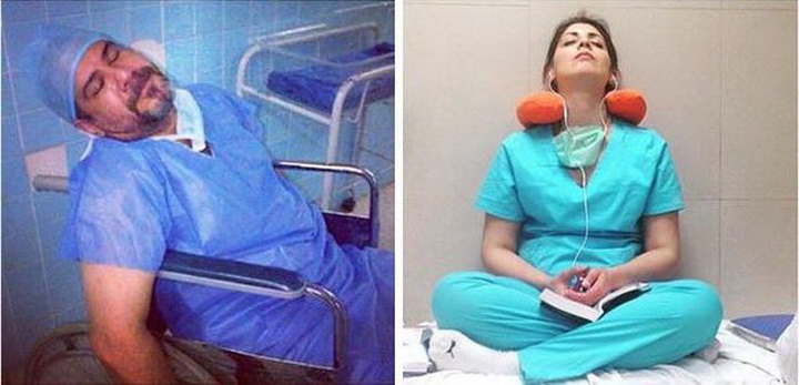 Врачи показали, насколько изнурительна их работа - ФОТОСЕССИЯ