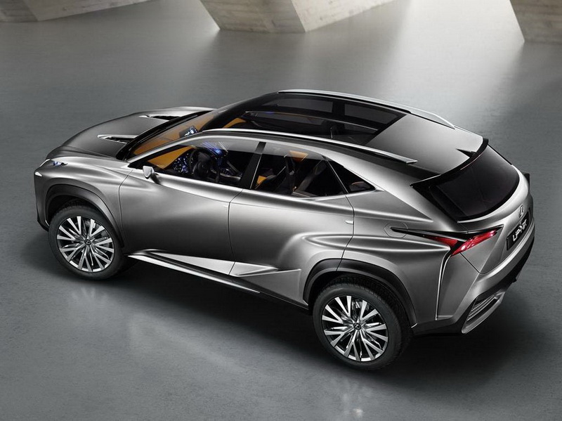Концептуальный кроссовер Lexus прозвали "скомканной бумажкой" - ФОТО