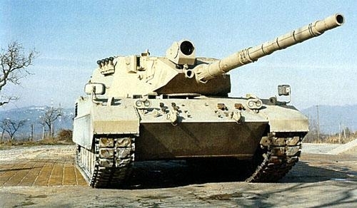 Итальянский танк OF-40 – с новой системой управления огнем - ФОТО