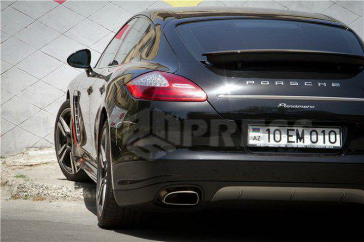 Elnur Məmmədlinin yeni "Porsche"si - FOTO