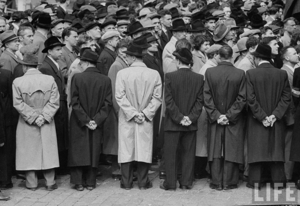 Майские празднования в Москве в 1958 году - ФОТОСЕССИЯ