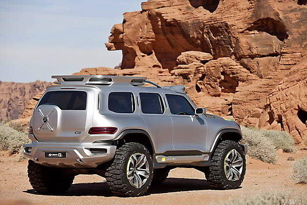Прототип будущего Гелендваген: Mercedes Ener-G-Force - ФОТОСЕССИЯ