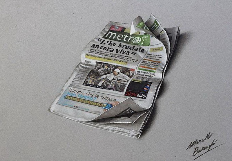 "Картинная галерея Day.Az": Необычные рисунки с эффектом 3D - ФОТО