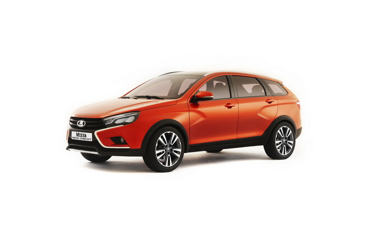 Вседорожная Lada Vesta Cross Concept получила 320 уникальных деталей - ФОТО