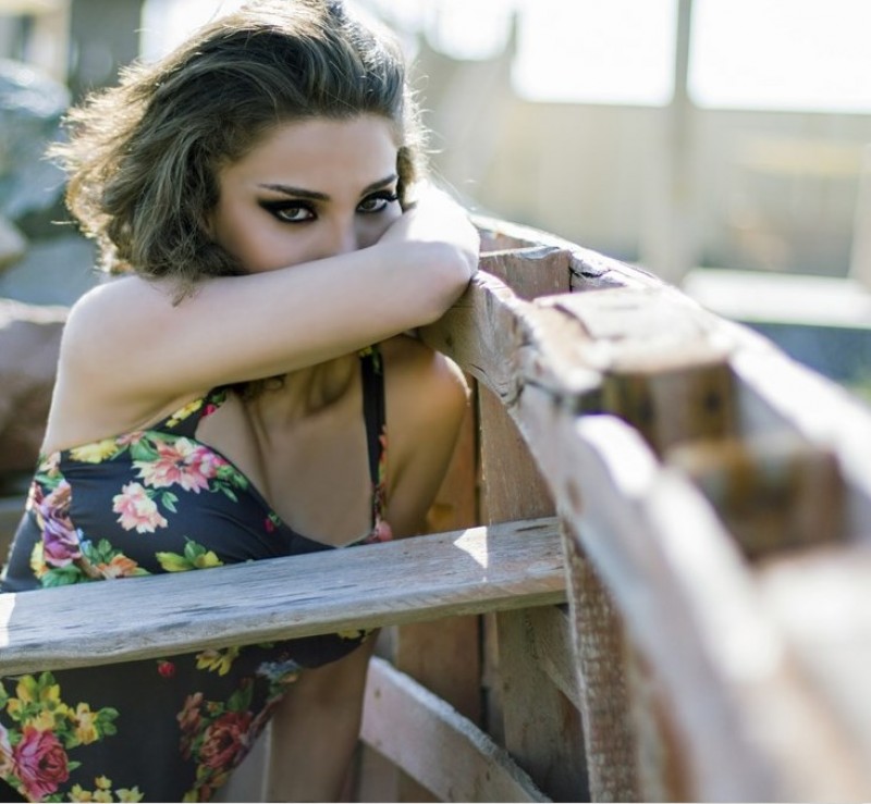 Aparıcı Tunay Azərbaycandan gedir - FOTOLAR