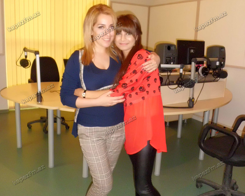 Lalə Məmmədova Kəpəz FM-in "AynA"sında - FOTO