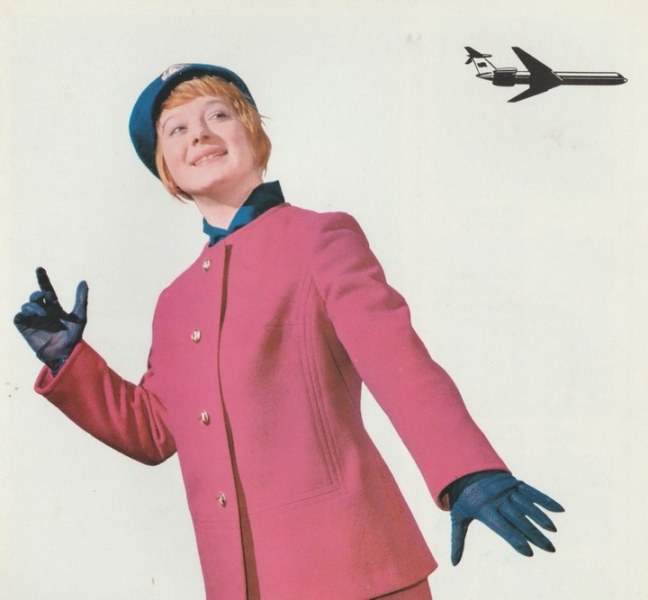 Реклама Аэрофлота времен СССР - ФОТОСЕССИЯ