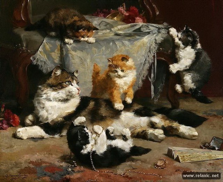 "Картинная галерея Day.Az": Животные в работах художника из Бельгии - ФОТО