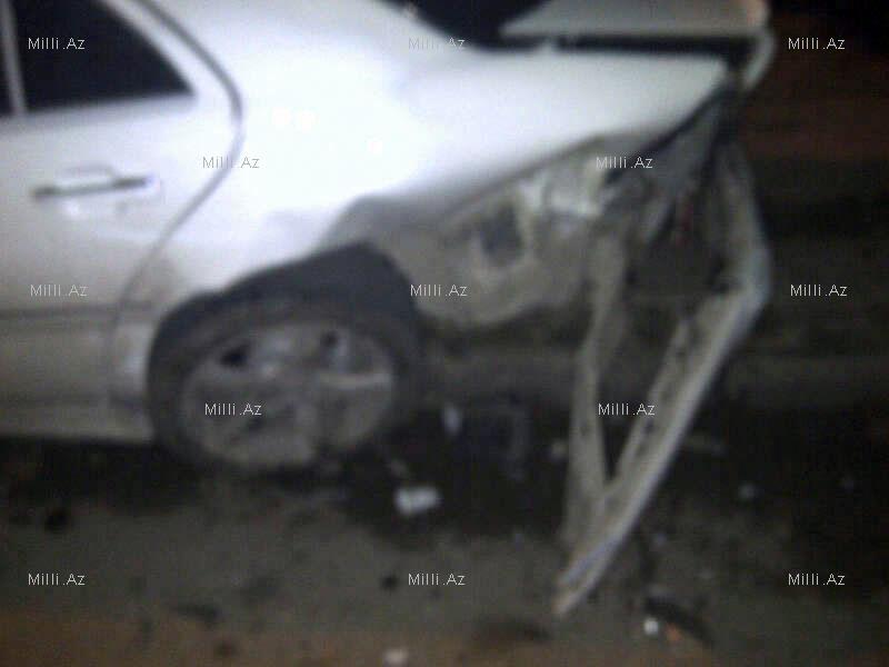 В Баку произошла цепная авария с участием Mercedes, ВАЗ и Chery – ФОТО