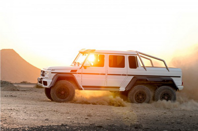 Немцы представили шестиколесный Mercedes-Benz G63 AMG 6x6 - ФОТО - ВИДЕО
