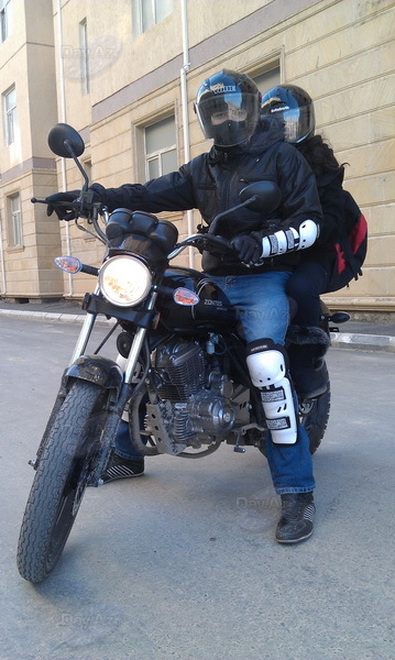 Как в Баку научиться водить мотоцикл – РЕПОРТАЖ - ФОТО