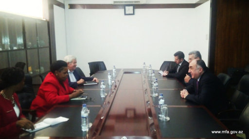 Глава МИД Азербайджана посетил Мозамбик - ФОТО