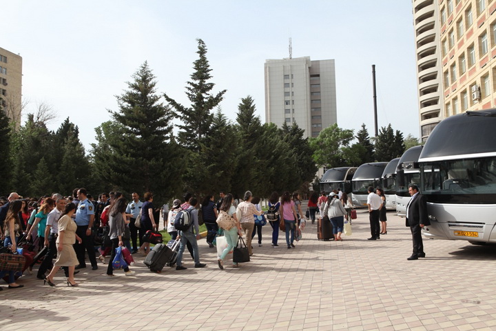 Студенты БГУ отправлены на практику в Губу - ФОТО