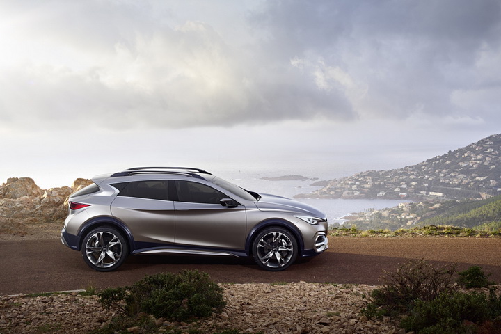 Небольшой кроссовер Infiniti покажут в ноябре - ФОТО