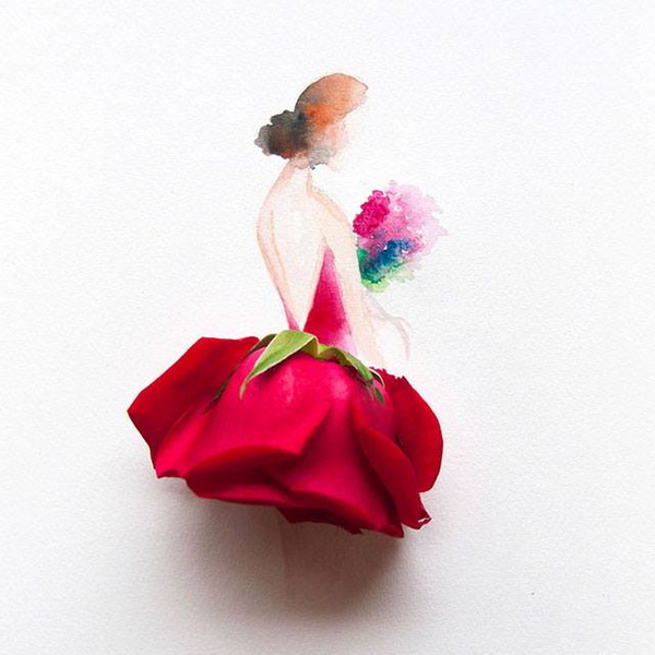 "Картинная галерея" Day.Az: Цветочные акварели - ФОТО