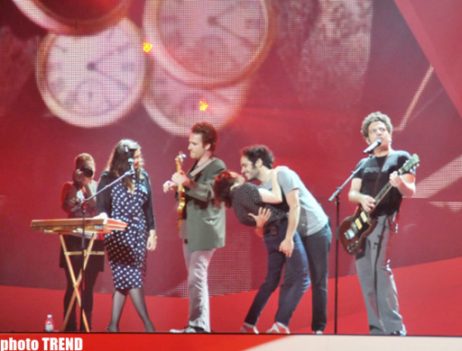 В "Baku Crystal Hall" продолжаются репетиции участников "Евровидения" – ОБНОВЛЕНО – ФОТО