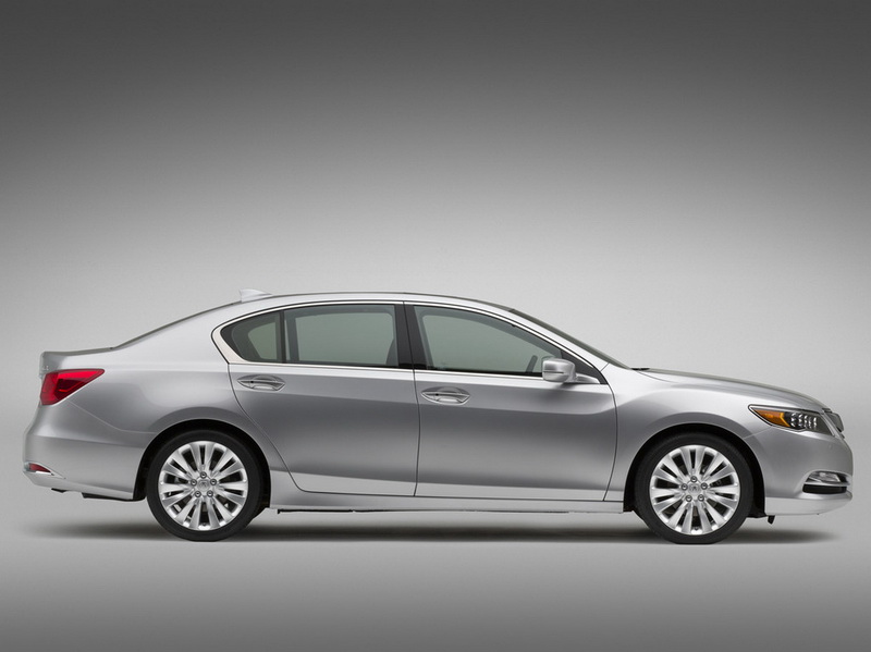 Серийный флагман Acura RLX представлен в Лос-Анджелесе - ФОТОСЕССИЯ