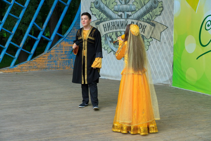 Липчанам представили азербайджанский народный танец - ФОТО