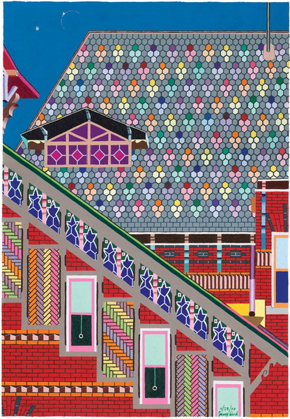 "Картинная галерея Day.Az": Рисунки художников-аутистов - ФОТО