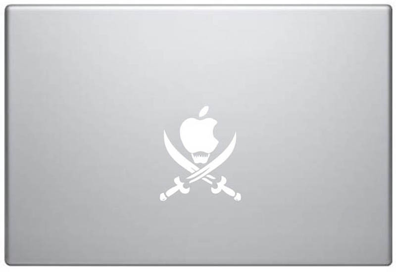 50 креативных наклеек на MacBook - ФОТОСЕССИЯ