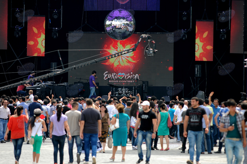 Баку накануне "Евровидения 2012" - ОБНОВЛЕНО - ФОТОСЕССИЯ