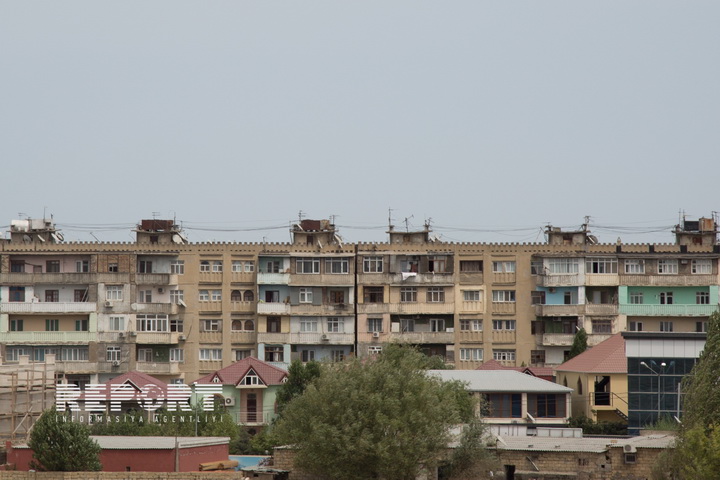 Binaların damında su çəni qoyanlara - CƏZA - FOTOLAR