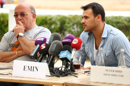 EMIN провел в Баку пресс-конференцию, посвященную творческим планам и "Евровидению-2012" - ФОТО