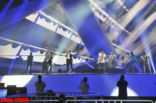 В "Baku Crystal Hall" продолжаются репетиции участников "Евровидения" – ОБНОВЛЕНО – ФОТО