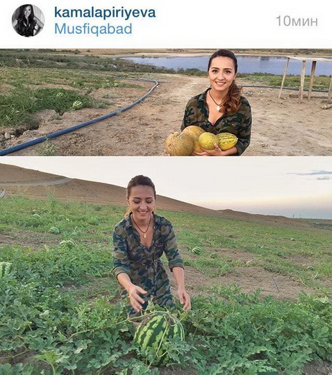 Tanınmışların İnstaqram həyatı - FOTOSESSİYA