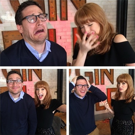 Звезды изображают радость, грусть и недоумение. У некоторых получается неплохо - ФОТОСЕССИЯ