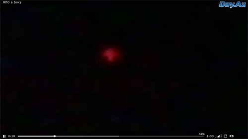 В небе над Баку замечен НЛО – ВИДЕО