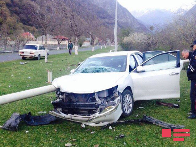 Polisin törətdiyi qəzanın təfərrüatları - FOTO