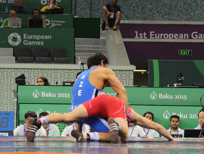 "Баку-2015": определились победители турнира по греко-римской борьбе - ОБНОВЛЕНО - ФОТО