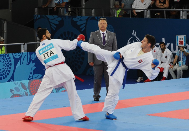 "Баку-2015": завершились полуфинальные состязания по карате - ОБНОВЛЕНО - ФОТО