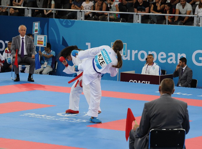 "Баку-2015": завершились полуфинальные состязания по карате - ОБНОВЛЕНО - ФОТО