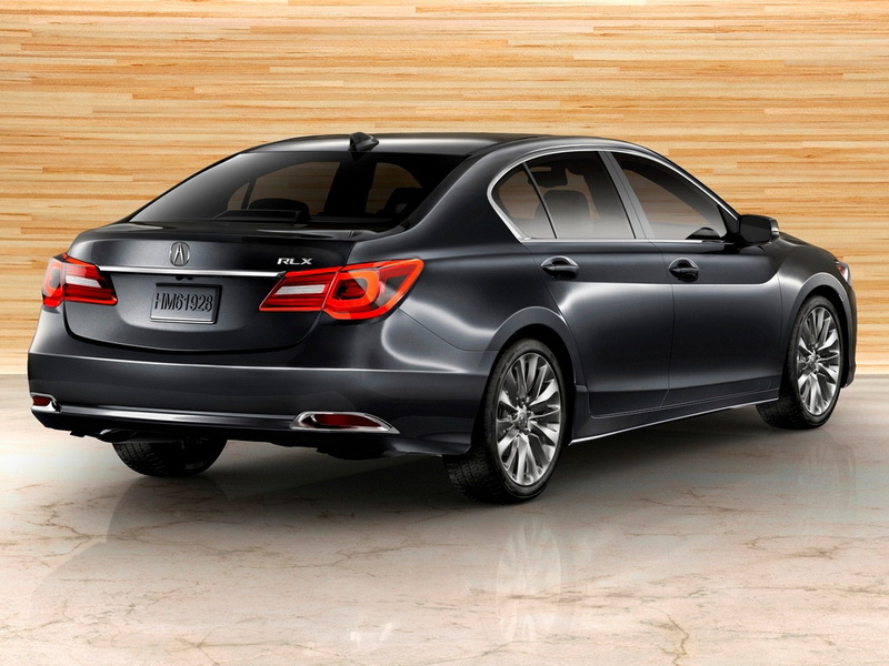 Серийный флагман Acura RLX представлен в Лос-Анджелесе - ФОТОСЕССИЯ